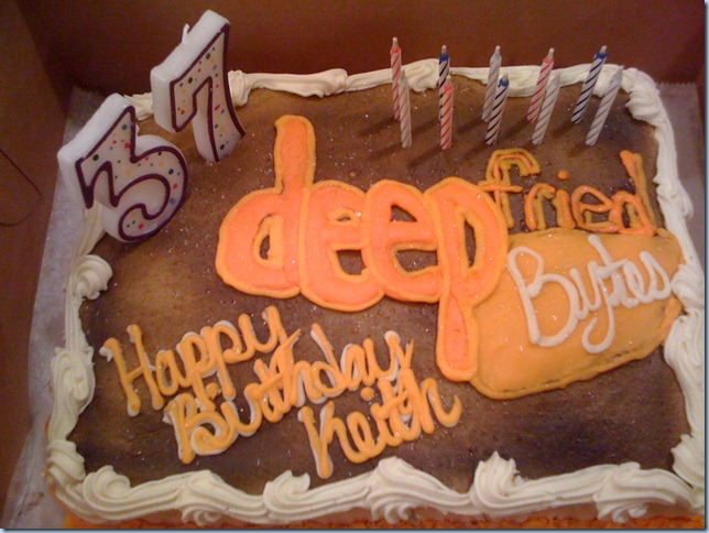 Words of Wisdom From The Elder » Blog Archive » Deep Fried Birthday Cake