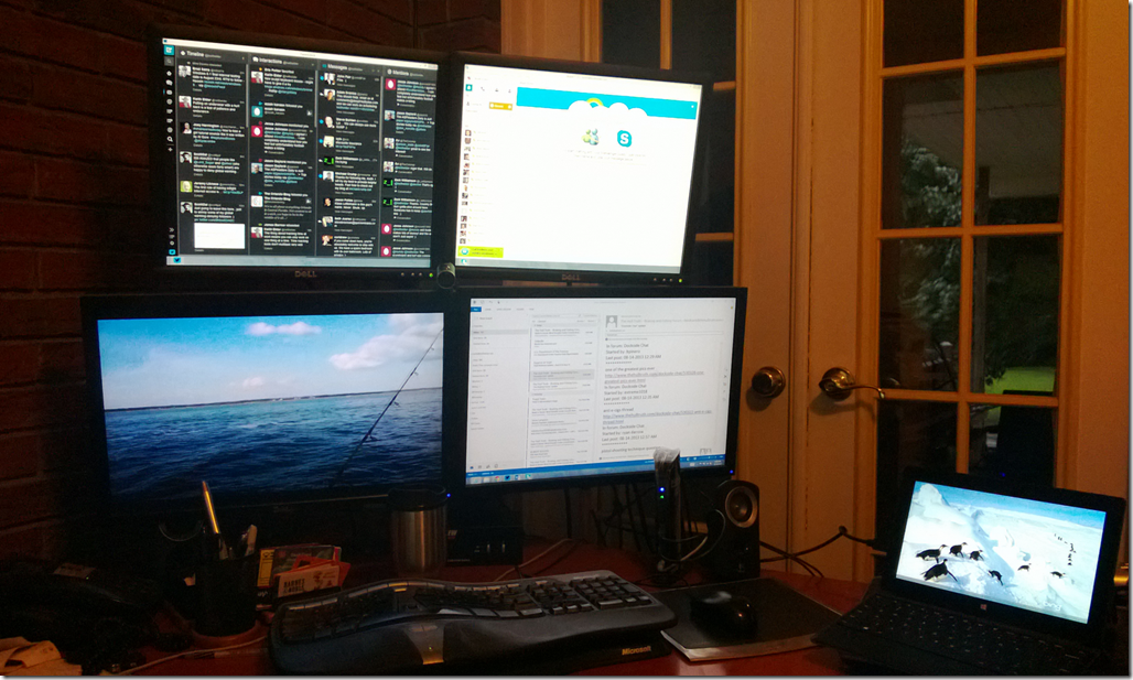 microsoft surface pro 4 multiple monitors